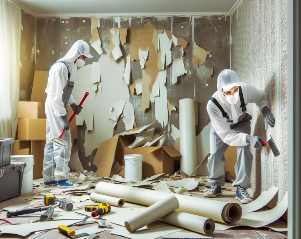 Entfernen von Tapeten in Köln