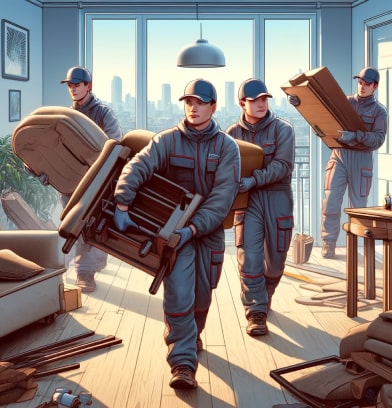 Entrümpelung und Entsorgung alter Möbel in Köln